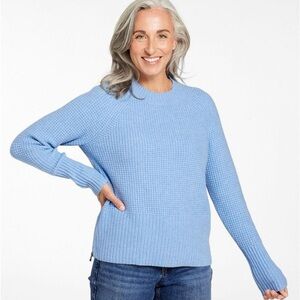 L.L.Bean Women's SuperSoft Waffle
Crewneck Sweater